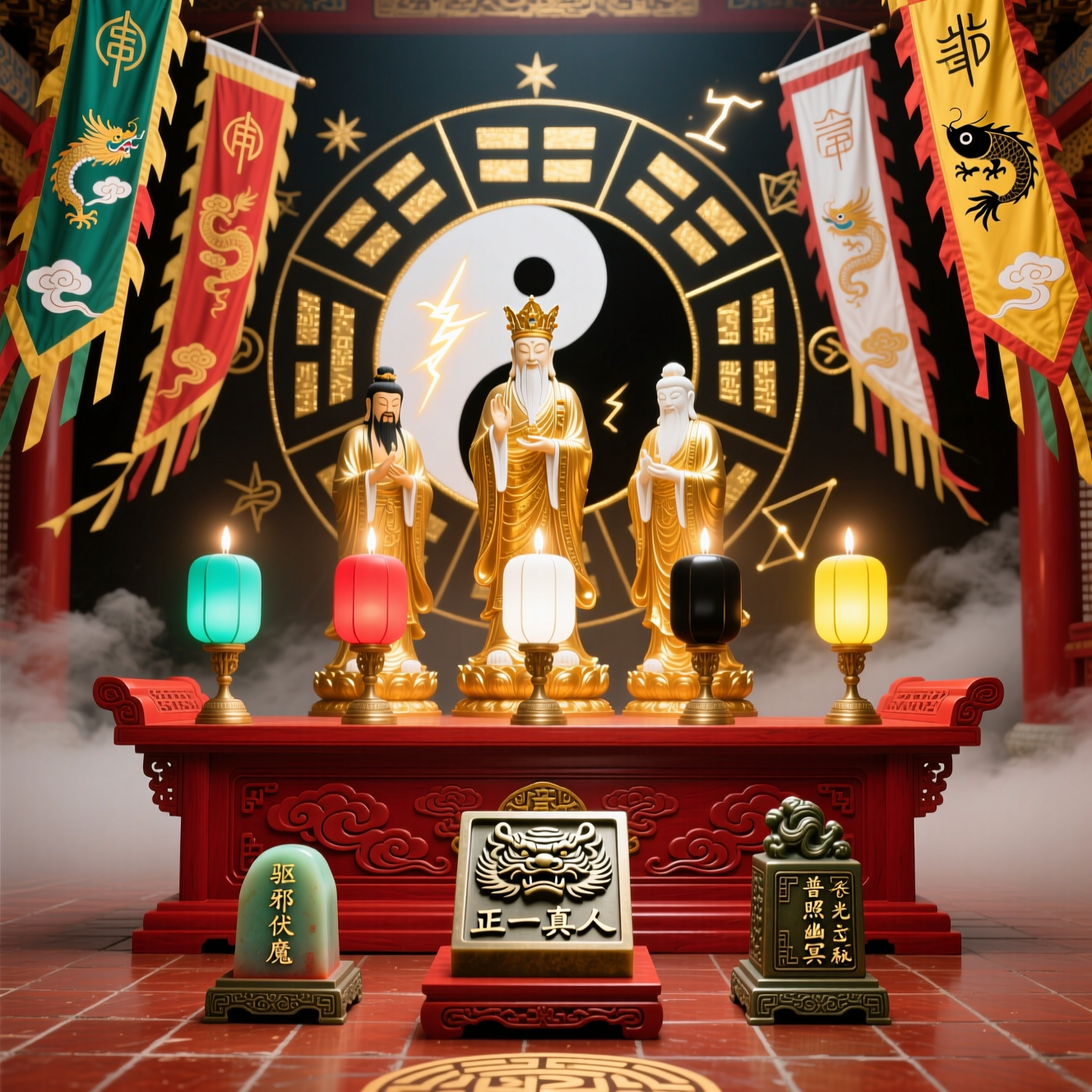 五鬼運財局：天師府正統秘法與濟世真諦 – 太上玄門道符堂