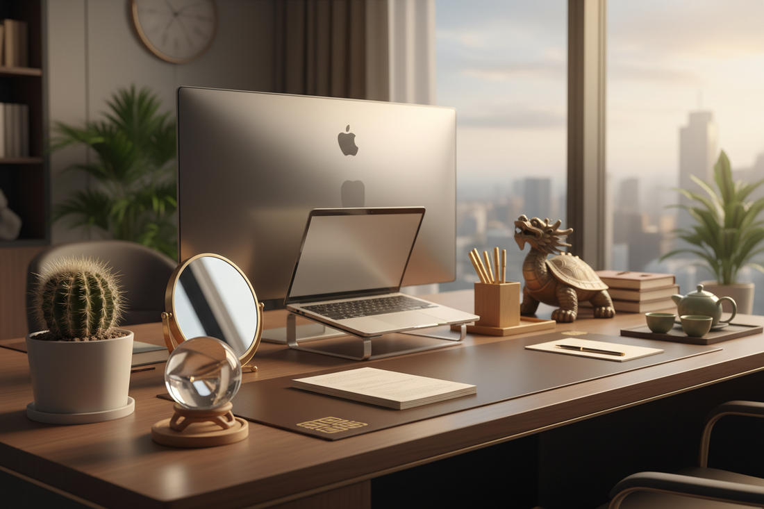 辦公室風水大揭秘！3招擺對位置＋太上玄門道符堂秘符，升職加薪挡小人超有效！