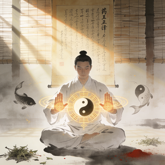 千年道符遇上現代功法！太極八段錦結合祛百病符，疾病康復速度提升50%的神奇增效法