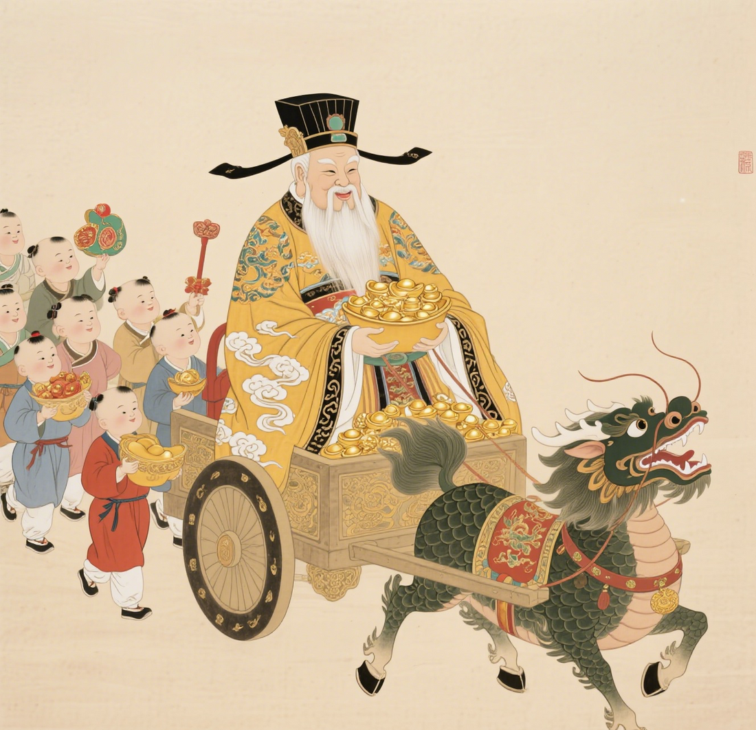 財運開光術！千年道門秘法讓錢財自動來找你